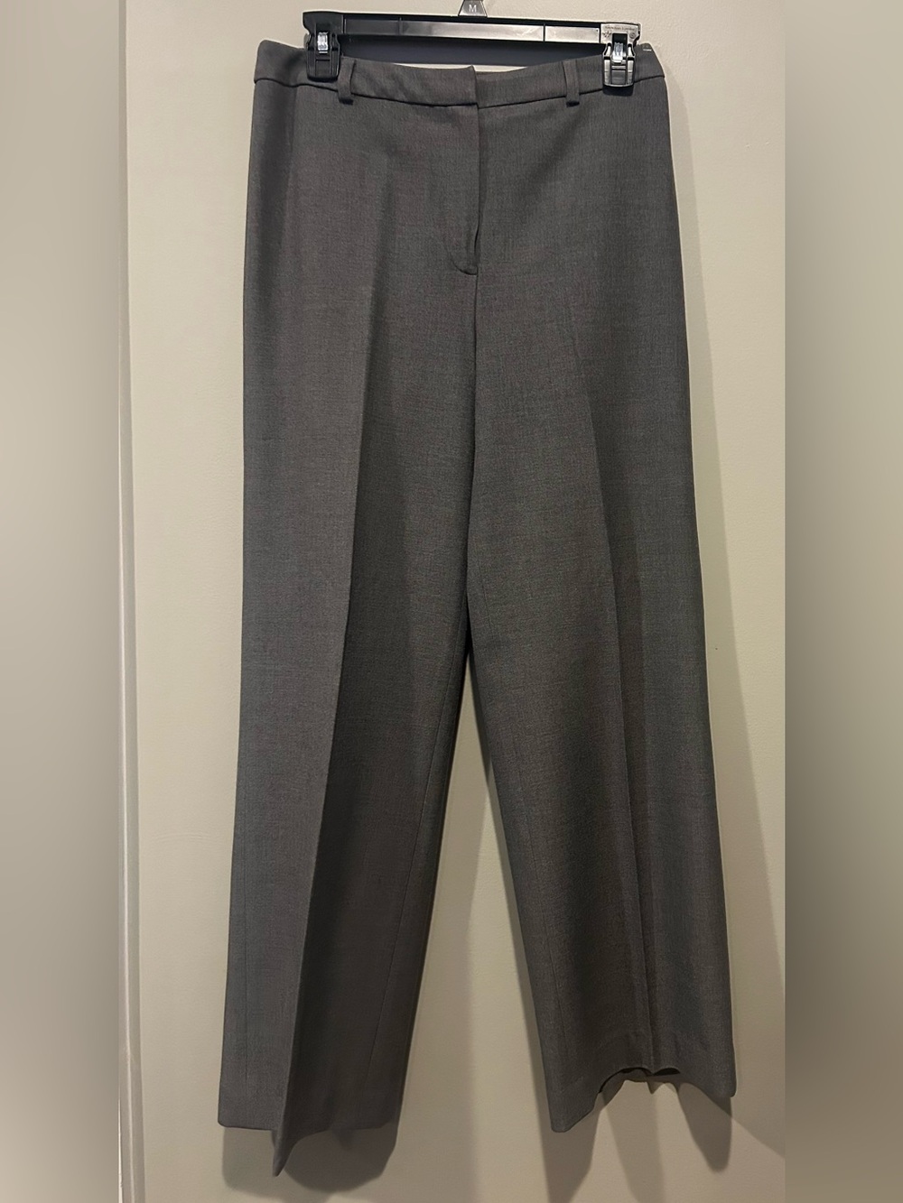 LOFT Stretch Tailored Gray Pants